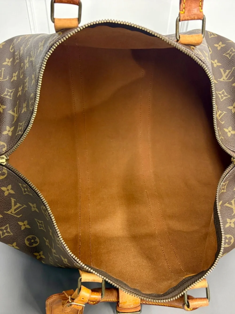 Louis Vuitton Keepall 50 Monogram Canvas Vintage Duffel Bag